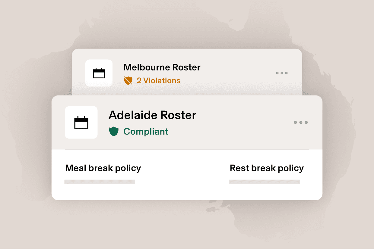 3:2 - Compliance, Meal Break Policy with map